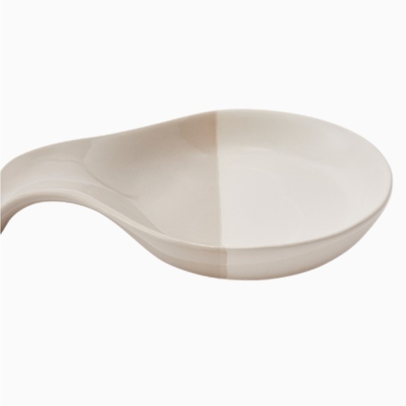 Favor Other - Hand Dipped Stoneware Spoon Rest Favor NIB